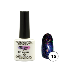 Гель-лак FOR YOU Cat's eye YUKI № 15