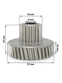 металлическая шестерня Normann AFP-961, AFP-963, AFP-965
