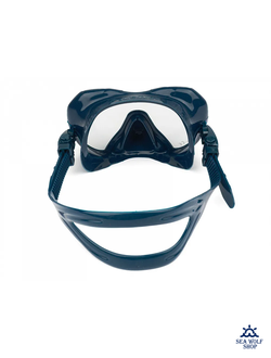 Маска для дайвинга Sargan "СТАЛКЕР ПРО" синий силикон
