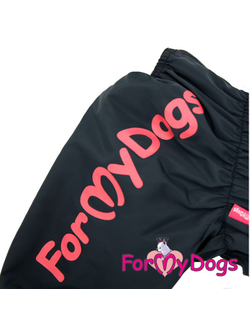 Комбинезон Листья черный