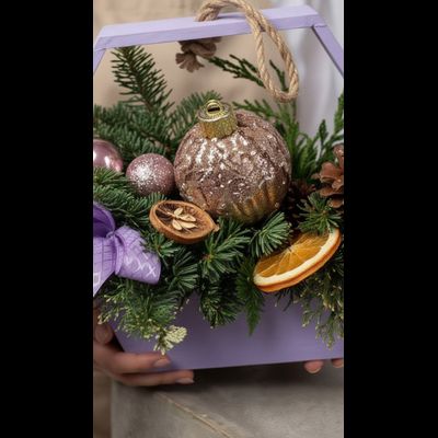 Новогодняя композиция № 1153