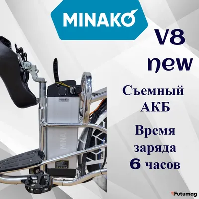 Электровелосипед MINAKO V8 60V/10.7Ah 500W