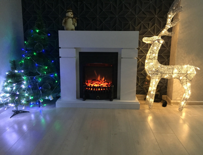 камин Лондон WT с очагом Fobos