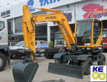 Стекло лобовое верхнее закаленное Hyundai R60w-9s