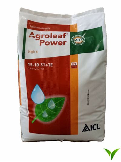 Агролиф Пауэр / Agroleaf Power High K 15-10-31+TE 15кг