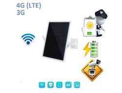 DE/C&E-L8 4G LTE Уличный 4G/3G роутер для систем видеонаблюдения, интернет вещей, раздаёт WiFi (b/g/n) до 150 Мбит/с с автономным питанием и солнечной панелью (5 дней без подзарядки)