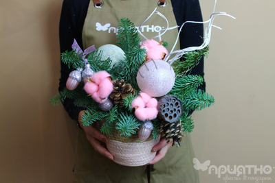 Новогодняя композиция № 1160