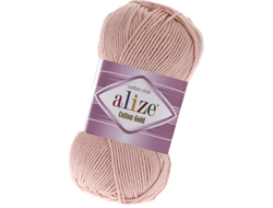 Cotton Gold (Alize) пряжа цвет №161 пудра