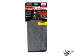 Микрофибровое полотенце для сушки кузова, 35x40 см AVS