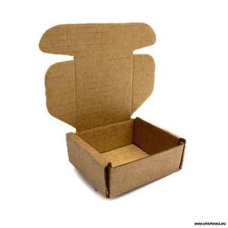 Коробка картонная 4,5 x 4,5 x 2 см