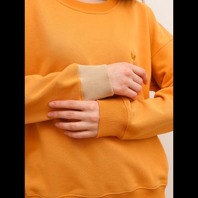 ЖЕНСКИЙ СВИТШОТ "РЫЖАЯ ПАСТЕЛЬ"