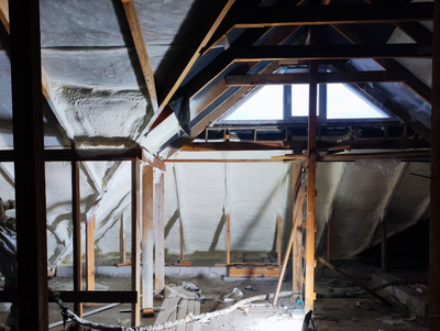 Утепление скатной крыши