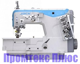 Плоскошовная промышленная швейная машина JACK W4-D-01GB (6,4мм) (комплект)