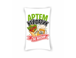 Подушка вертикальная #8 Артём