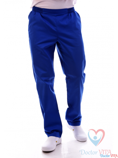 Брюки «Комфорт М», василёк 100% хлопок