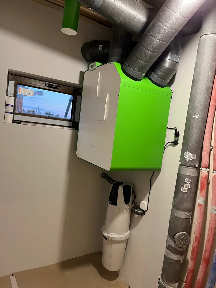 Самая тихая в Европе приточно-вытяжная вентиляция Blizzard L2 DP