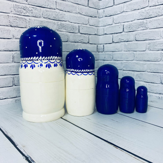 Матрешка Жемчужина 5-и кукольная 180*90 мм