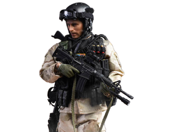 Командир отряда "Дельта" военного спецназа США - Коллекционная фигурка 1/12 scale US Delta Special Force - Leader  (LW002) - CrazyFigure