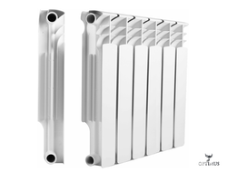 Радиатор биметаллический 500/80, 6 секций, 900 Вт