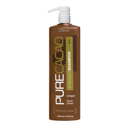 Шампунь глубокой очистки волос Pure Cacao Straight Shampoo (шаг 1), 500 мл.