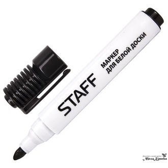 Маркеры для доски STAFF, НАБОР 4 шт., "Profit", чернила АССОРТИ, круглый наконечник, 2,5 мм
