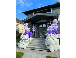 Оформление дома шарами