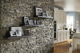 Облицовка стен плиткой под кирпич или камень