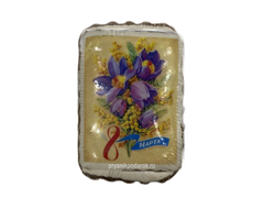 Тульский Пряник "8 марта"  с декором и повидлом  250 гр.