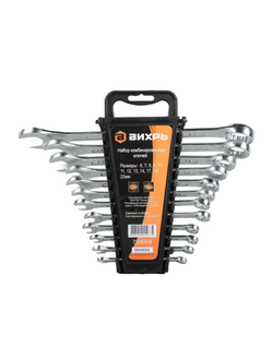 Набор комбинированных ключей 12 шт 6-22 Вихрь 73/6/5/8