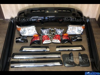 Комплект рестайлинга Toyota Land Cruiser 200 из 2007 в 2012 год