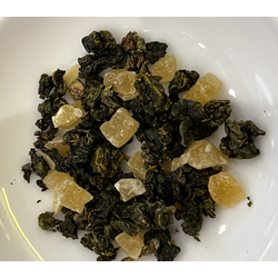 Улун с кусочками дыни