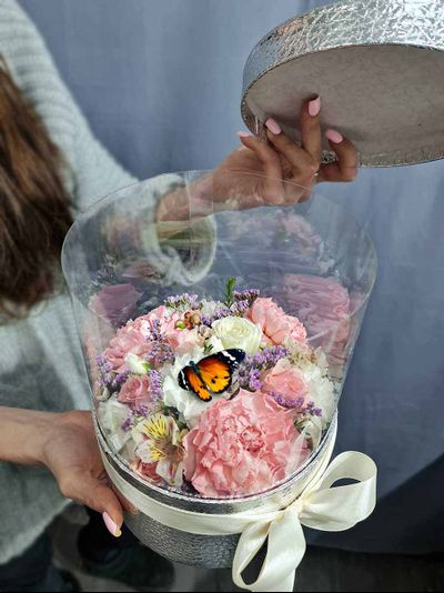 Букет с бабочкой №84