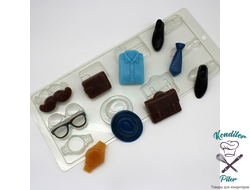 Молд пластиковый "Ассорти Мужской набор"