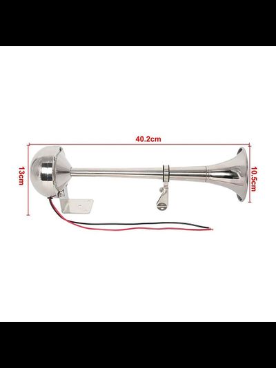 Горн электро-механический, одинарный, нерж. сталь