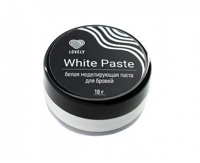 Белая паста для бровей LOVELY (10 г)