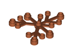 Plant Leaves 6 x 5, Dark Orange (2417 / 6039193 / 6283957)