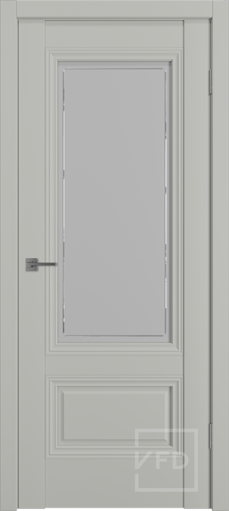 Дверь ПО EMALEX EF2.1 taupe crystal cloud