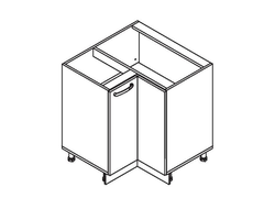 Кухонный шкаф Равенна Фиеста Н85*85 2д