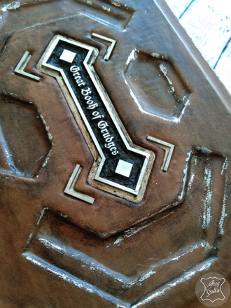 книга обид гномов, книга гнева, Great Book of Grudges, Даммаз Крон, warhammer, кожаный ежедневник