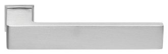 Дверные ручки MORELLI LUXURY HORIZONT-SM CSA Цвет - Матовый хром