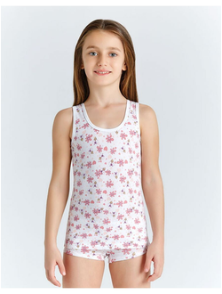 Mайка для девочек Baykar - 4130 белый