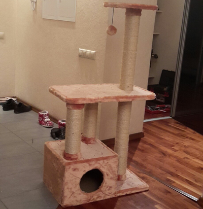 №145 Домик для кошки Мега  +