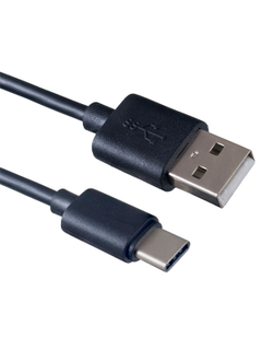 PERFEO Кабель USB2.0 A вилка - USB Type-C вилка,  длина 1 м (U4701)