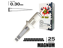25M1/0,30 mm - Magnum "BIG-WASP" (STANDARD WHITE)