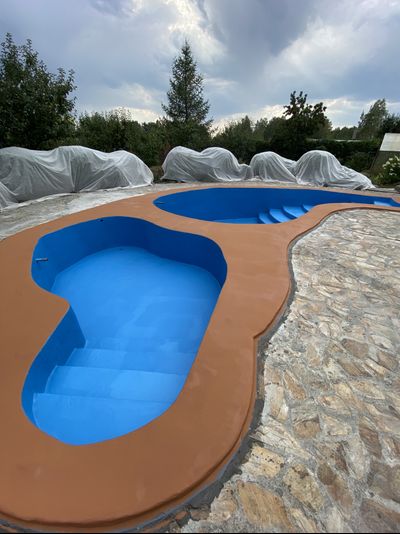 Гидроизоляция бассейна полимочевиной