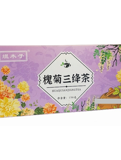 Чай из хризантемы "Huaiju Sanjiang" для нормализации кровяного давления и снижения сахара в крови