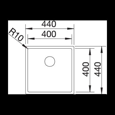 Мойка Blanco Claron 400-IF