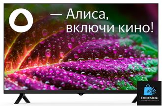 Телевизор LED Starwind 32" SW-LED32SG305 Яндекс.ТВ Frameless черный HD 60Hz DVB-T DVB-T2 DVB-C DVB-S DVB-S2 USB WiFi Smart TV