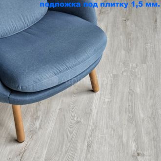 Каменно-полимерная плитка SPC Alpine Floor коллекции Sequoia ЕСО 6-8 Секвойя снежная