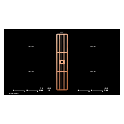 Индукционная варочная панель с вытяжкой Kuppersbusch KMI 9800.0 SR Copper